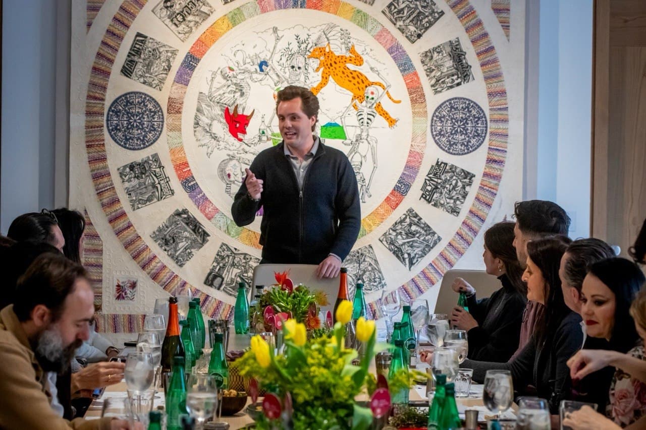Santiago Ávalos presenta Xalte en Casa de México, Madrid, 2025.